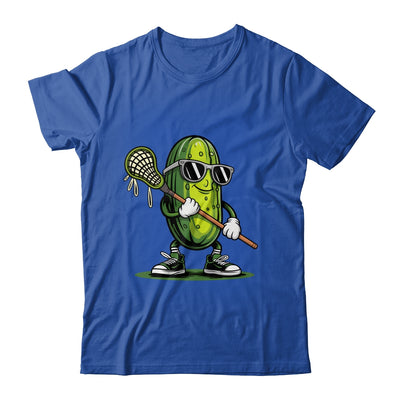 Pickle Playing Lacrosse Funny Sports For Boys Men Women Shirt & Tank Top | teecentury