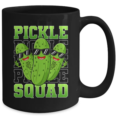Pickle Squad Cucumber Cute Pickle Jar Funny Pickles Mug | teecentury