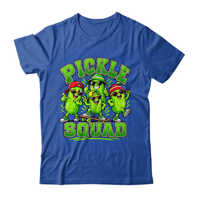 Pickle Squad Skateboard Funny Pickles Food Lover Humor Shirt & Tank Top | teecentury