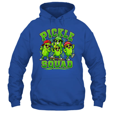 Pickle Squad Skateboard Funny Pickles Food Lover Humor Shirt & Tank Top | teecentury