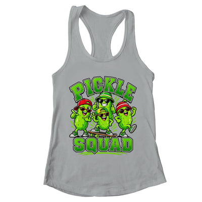 Pickle Squad Skateboard Funny Pickles Food Lover Humor Shirt & Tank Top | teecentury