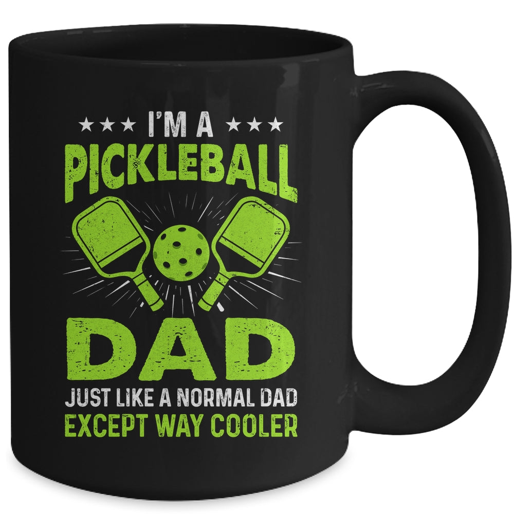 Pickleball Art For Dad Men Pickle Ball Pickleball Lover Mug | teecentury