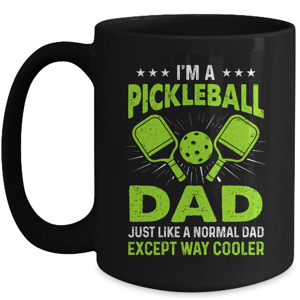 Pickleball Art For Dad Men Pickle Ball Pickleball Lover Mug | teecentury