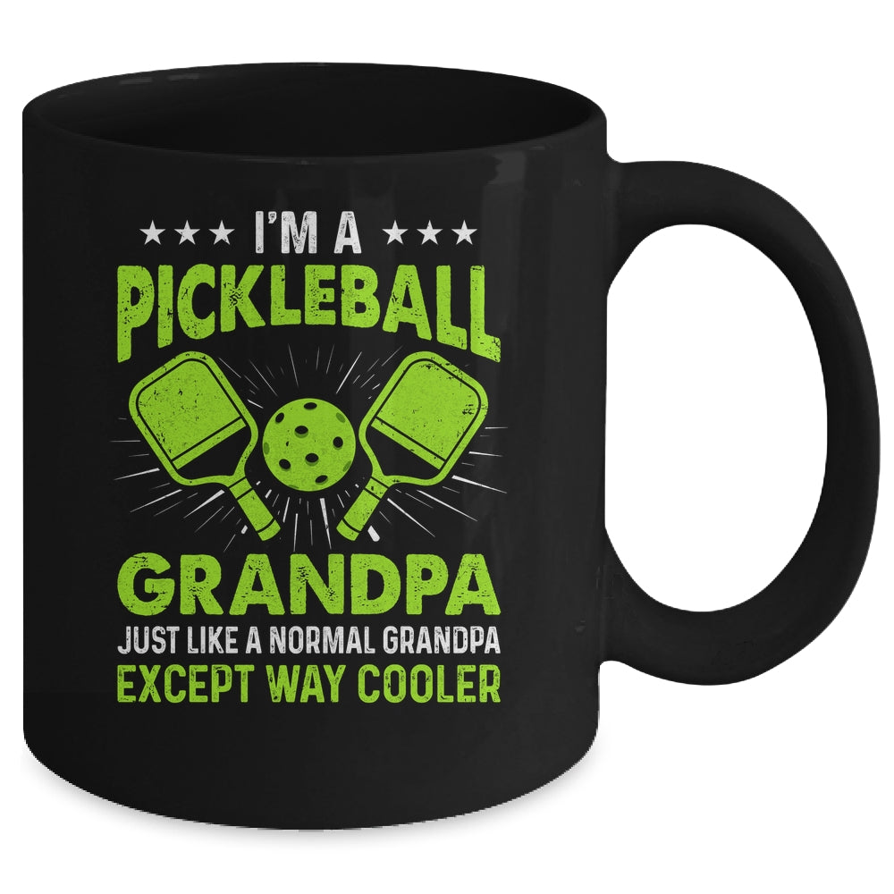 Pickleball Art For Grandpa Men Pickle Ball Pickleball Lover Mug | teecentury