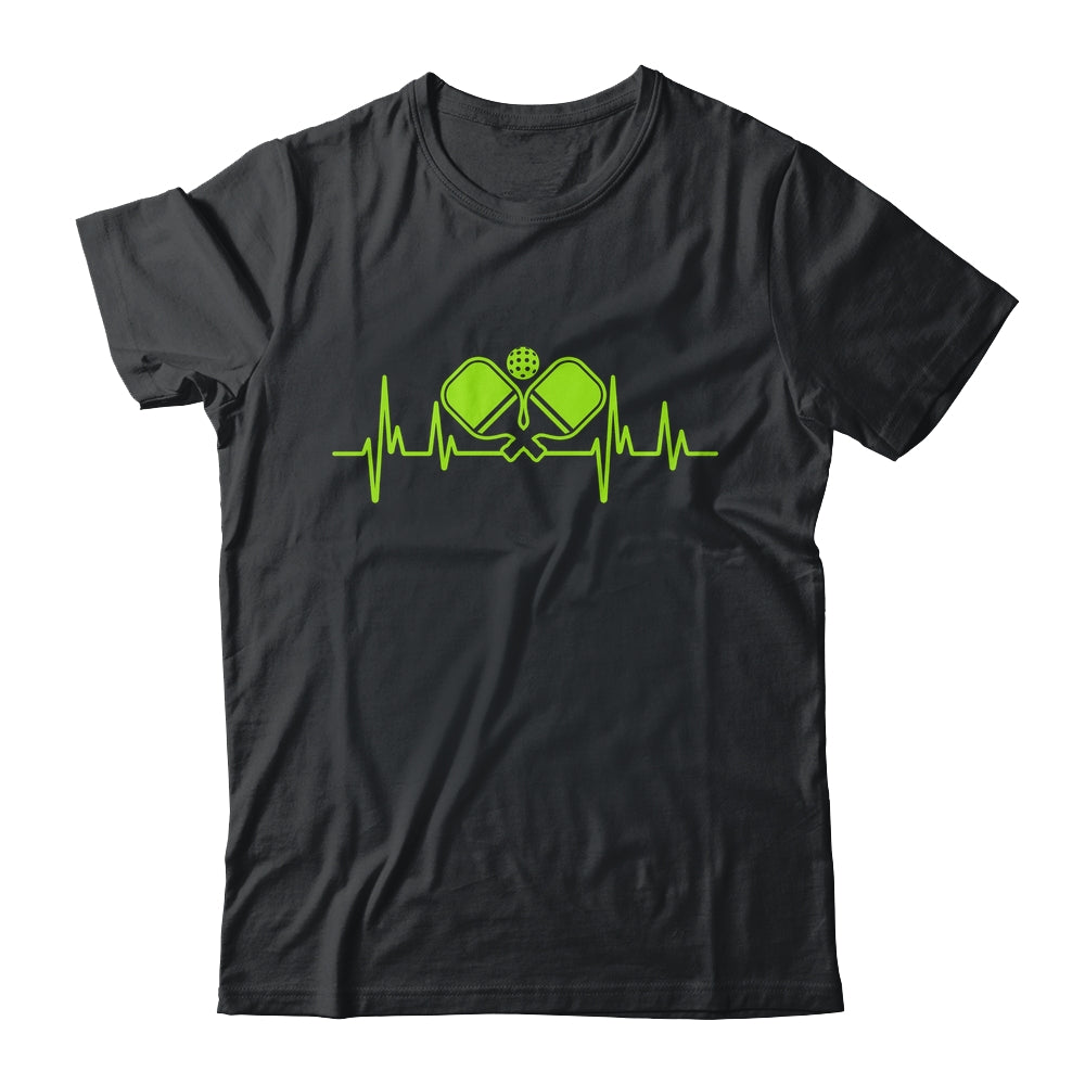 Pickleball Art For Men Women Heartbeat Pickleball Lover Shirt & Tank Top | teecentury