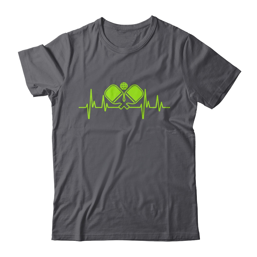 Pickleball Art For Men Women Heartbeat Pickleball Lover Shirt & Tank Top | teecentury