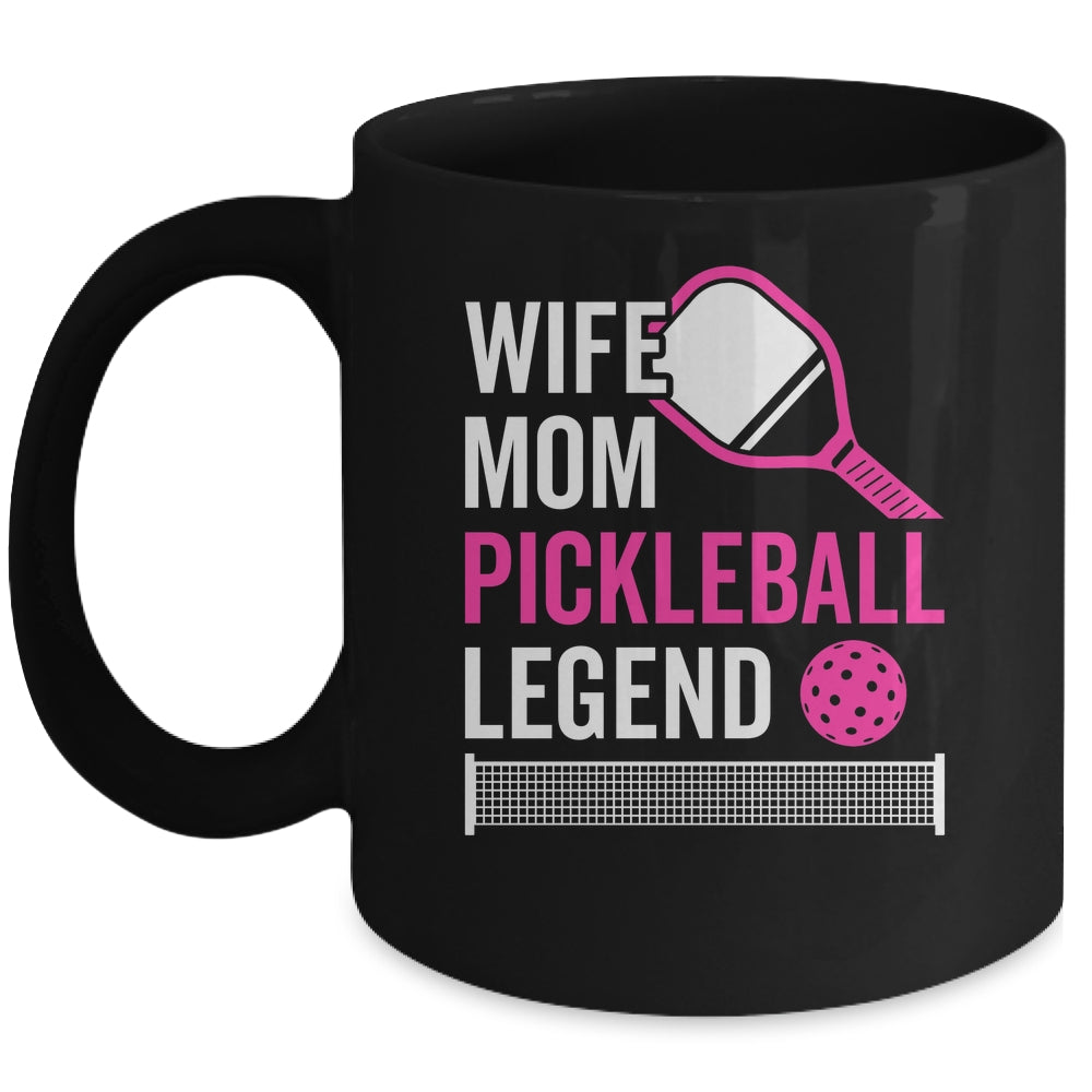 Pickleball Art For Wife Mom Pickle Ball Pickleball Lover Mug | teecentury