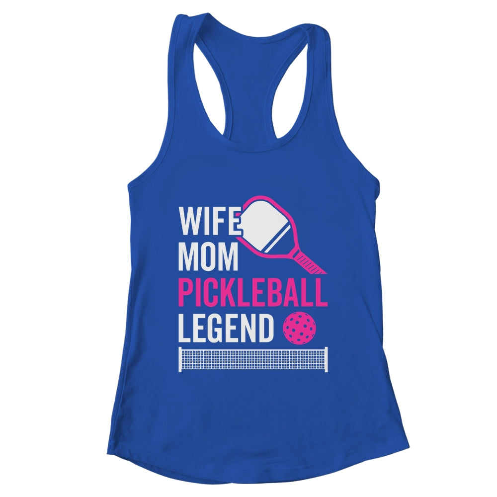 Pickleball Art For Wife Mom Pickle Ball Pickleball Lover Shirt & Tank Top | teecentury