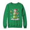 Pickleball Snowman Player Santa Hat Christmas Funny Xmas Shirt & Sweatshirt | teecentury