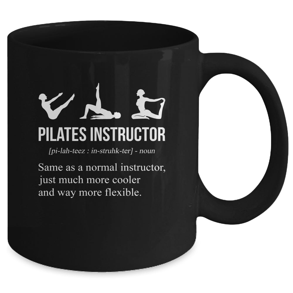 Pilates Instructor Funny Definition Trainer For Men Women Mug | teecentury
