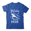 Pilates Is My Happy Hour Great Fitness Design For Women Girl Shirt & Tank Top | teecentury