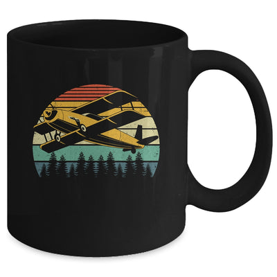 Pilot Design For Men Aircraft Flying Aviation Retro Mug | teecentury