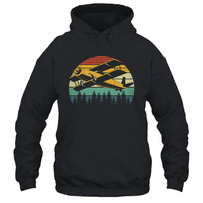 Pilot Design For Men Aircraft Flying Aviation Retro Shirt & Hoodie | teecentury