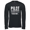 Pilot In Progress Airline Pilot Aviation Aircraft Lover Shirt & Hoodie | teecentury