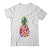 Pineapple Flowers Women Aloha Hawaii Vintage Hawaiian Floral Shirt & Tank Top | teecentury
