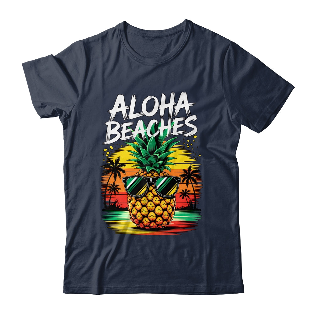 Pineapple Funny Aloha Beaches Beaches Hawaii Hawaiian Surfing Shirt & Tank Top | teecentury
