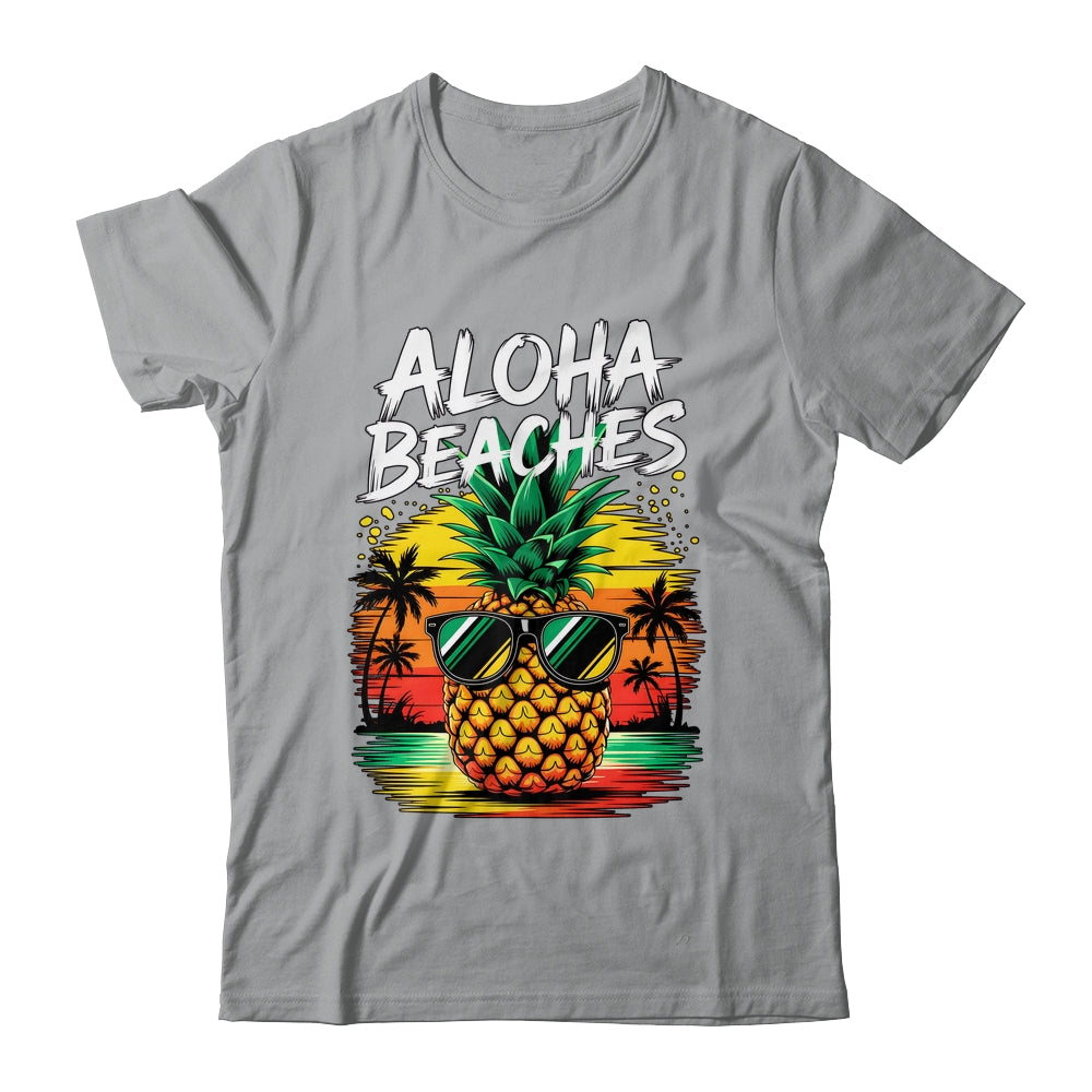 Pineapple Funny Aloha Beaches Beaches Hawaii Hawaiian Surfing Shirt & Tank Top | teecentury