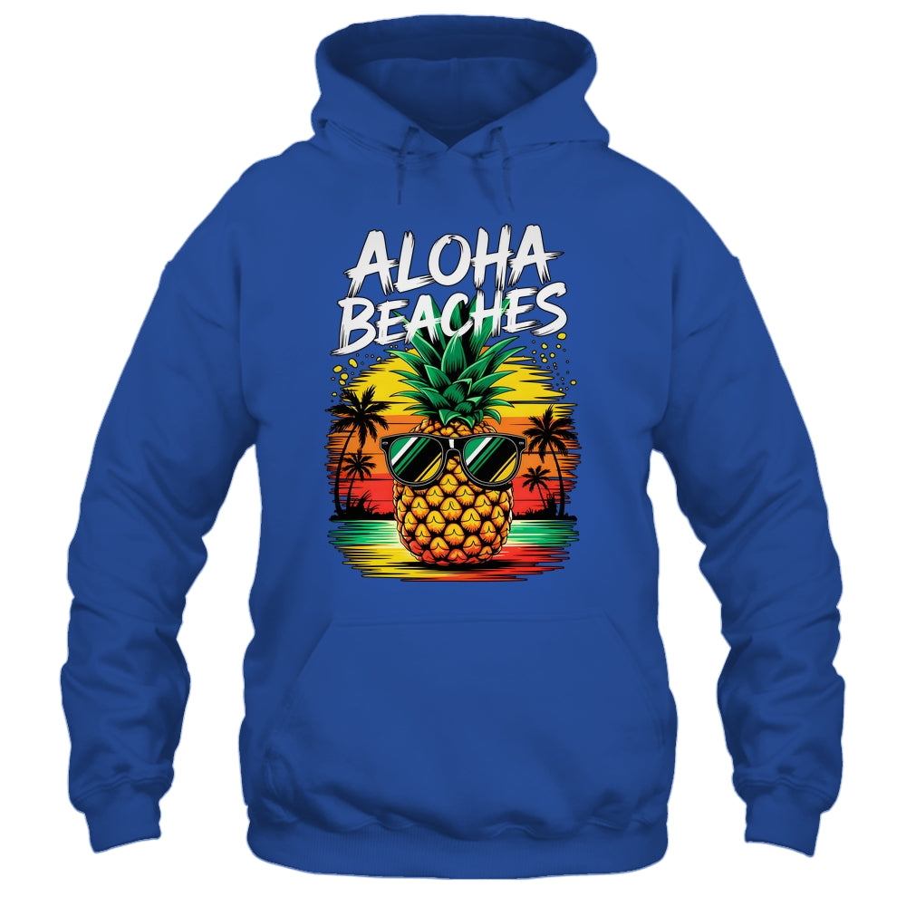 Pineapple Funny Aloha Beaches Beaches Hawaii Hawaiian Surfing Shirt & Tank Top | teecentury