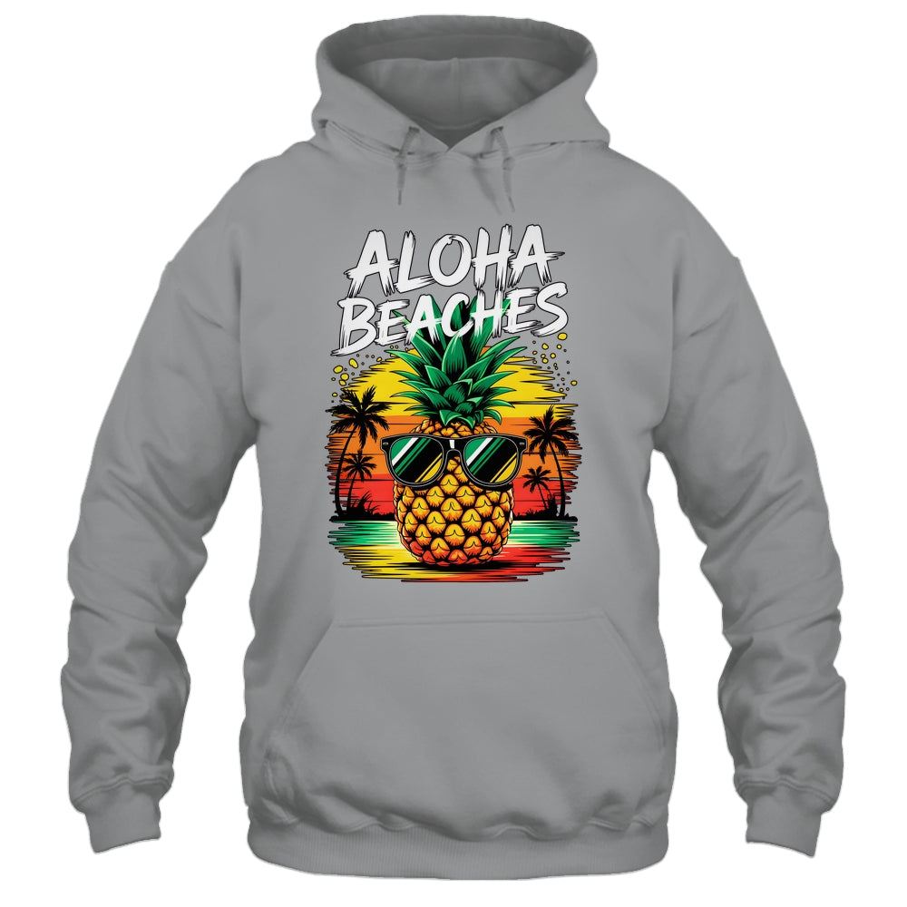 Pineapple Funny Aloha Beaches Beaches Hawaii Hawaiian Surfing Shirt & Tank Top | teecentury