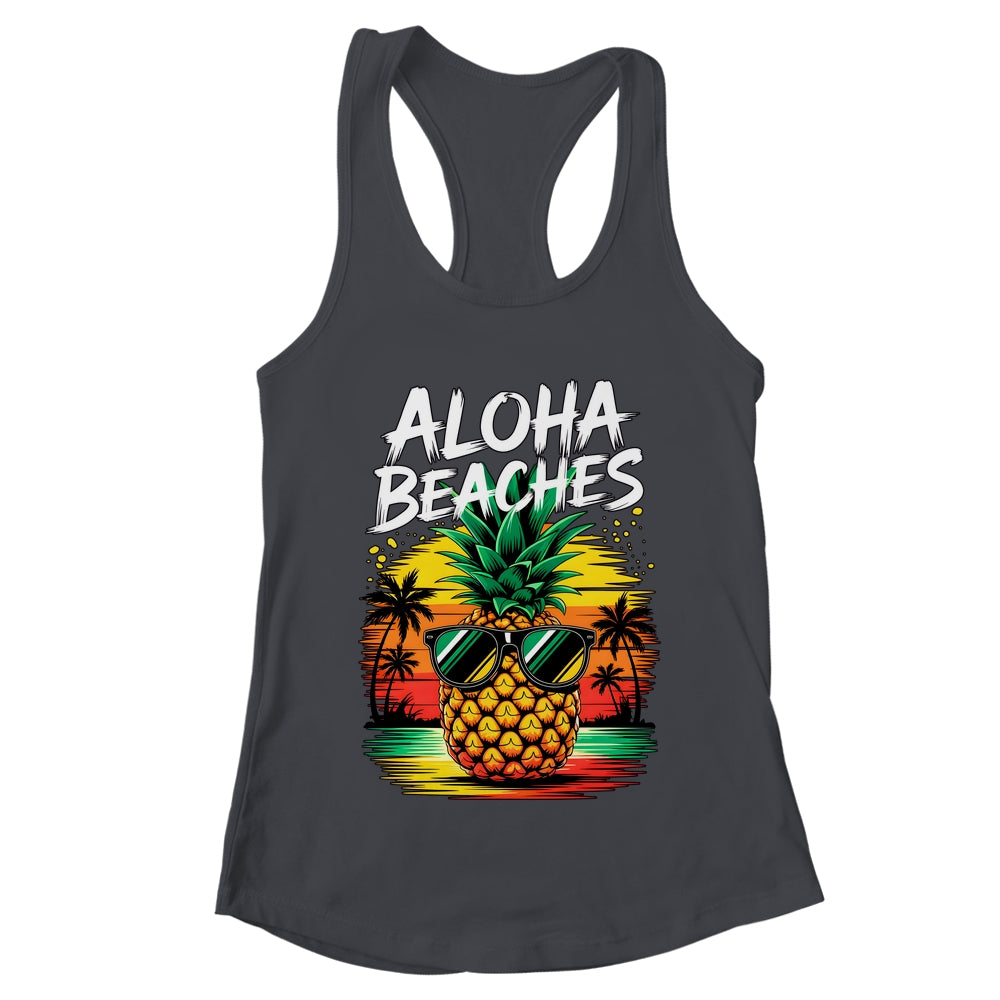 Pineapple Funny Aloha Beaches Beaches Hawaii Hawaiian Surfing Shirt & Tank Top | teecentury