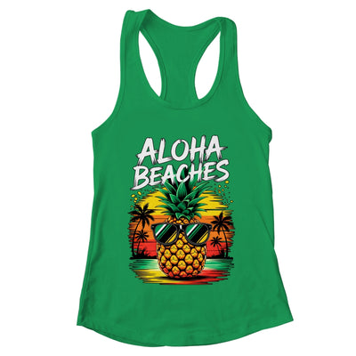 Pineapple Funny Aloha Beaches Beaches Hawaii Hawaiian Surfing Shirt & Tank Top | teecentury
