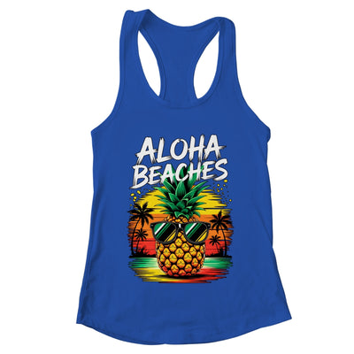 Pineapple Funny Aloha Beaches Beaches Hawaii Hawaiian Surfing Shirt & Tank Top | teecentury