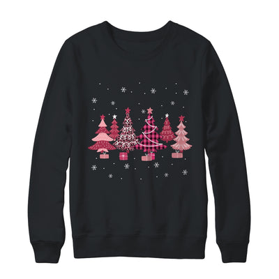 Pink Christmas Trees Oh Beautiful Christmas Tree Women Girl Shirt & Sweatshirt | teecentury
