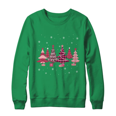 Pink Christmas Trees Oh Beautiful Christmas Tree Women Girl Shirt & Sweatshirt | teecentury