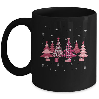 Pink Christmas Trees Oh Beautiful Christmas Tree Women Girl Mug | teecentury