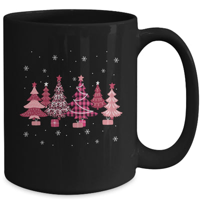 Pink Christmas Trees Oh Beautiful Christmas Tree Women Girl Mug | teecentury