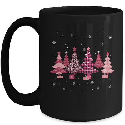 Pink Christmas Trees Oh Beautiful Christmas Tree Women Girl Mug | teecentury