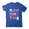 Pink Coquette Bow Cute Teeth Dentist Squad Dental Assistant Shirt & Hoodie | teecentury