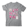 Pink Coquette Bow Cute Teeth Dentist Squad Dental Assistant Shirt & Hoodie | teecentury