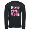 Pink Coquette Bow Cute Teeth Dentist Squad Dental Assistant Shirt & Hoodie | teecentury