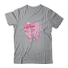 Pink Coquette Bow Dental Assistant Cute Teeth Dentist Squad Shirt & Tank Top | teecentury