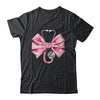 Pink Coquette Nurse Stethoscope Bow Nurse Appreciation Shirt & Tank Top | teecentury