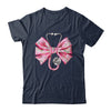 Pink Coquette Nurse Stethoscope Bow Nurse Appreciation Shirt & Tank Top | teecentury