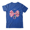 Pink Coquette Nurse Stethoscope Bow Nurse Appreciation Shirt & Tank Top | teecentury