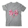 Pink Coquette Nurse Stethoscope Bow Nurse Appreciation Shirt & Tank Top | teecentury
