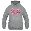 Pink Coquette Nurse Stethoscope Bow Nurse Appreciation Shirt & Tank Top | teecentury