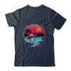 Pink Flamingo Beach Summer Vibes Palm Tree Tropical Summer Shirt & Tank Top | teecentury