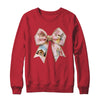 Pink Jesus Christmas Coquette Bow Christmas Nativity Women Shirt & Sweatshirt | teecentury