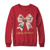 Pink Jesus Merry Christmas Coquette Bow Christmas Nativity Shirt & Sweatshirt | teecentury