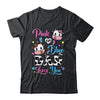Pink Or Blue Dad Loves You Cow Baby Gender Reveal Shirt & Hoodie | teecentury