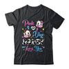 Pink Or Blue Daddy Loves You Cow Baby Gender Reveal Shirt & Hoodie | teecentury