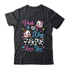 Pink Or Blue Pops Loves You Cow Baby Gender Reveal Shirt & Hoodie | teecentury