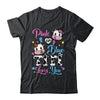 Pink Or Blue Titi Loves You Cow Baby Gender Reveal Shirt & Hoodie | teecentury