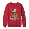 Pizza Snowman Santa Hat Christmas Pizza Party Funny Xmas Shirt & Sweatshirt | teecentury