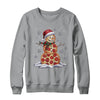Pizza Snowman Santa Hat Christmas Pizza Party Funny Xmas Shirt & Sweatshirt | teecentury