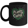 Plants & Coffee Funny Gardening Plant Garden Lover Gardener Mug | teecentury